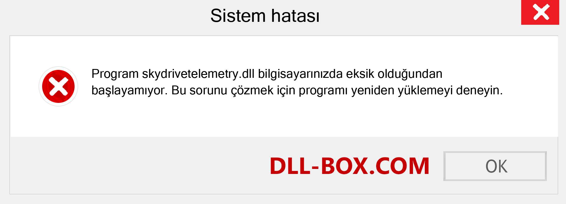 skydrivetelemetry.dll dosyası eksik mi? Windows 7, 8, 10 için İndirin - Windows'ta skydrivetelemetry dll Eksik Hatasını Düzeltin, fotoğraflar, resimler